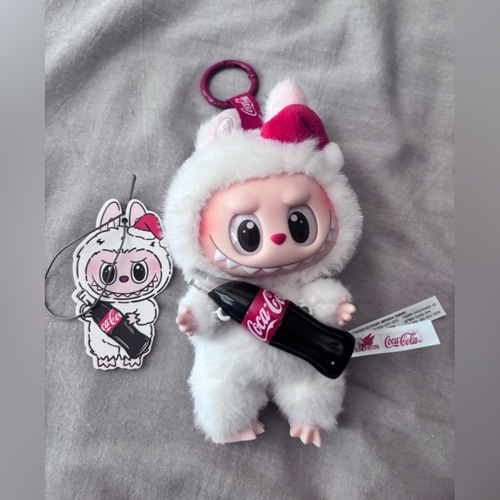 Authentic popmart CocaCola Labubu